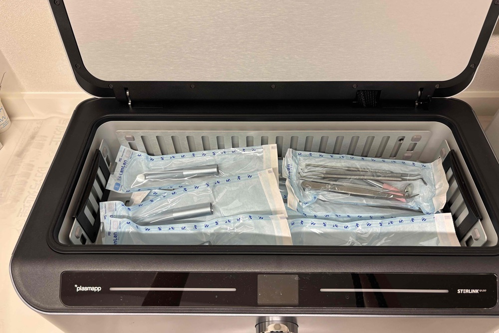 患者さまごとに交換する歯科用ハンドピース